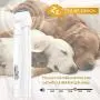 Dog Grooming Clippers, MICUDA Dog Nail File Trimmers 2-Speed Electric Rechargeable Grooming & Smoothing Kit for Small Medium Large Dogs & Cats