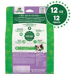 Greenies Blueberry Natural Dental Dog Treats, 12oz Packs