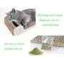 Cat Scratcher Cardboard, Cat Scratching Pad with Ball,Recycle Corrugated Cat Scratch Lounge Sofa Bed for Furniture Protector (100% Organic Catnip Included). Cat Scratcher Cardboard, Cat Scratching Pad with Ball,Recycle Corrugated Cat Scratch Lounge Sofa Bed for Furniture Protector (100% Organic Catnip Included).