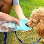 JETTINGBUY Dog Water Bottle Pet Water Bottle Portable Plastic Bottle for Traveling and go Out for a Walk
