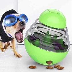 EXTREMEWORLD Tumbler Automatic Pet Slow Feeder Treat Ball Food Dispensing Dog Toy