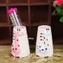 redcolourful Quality Pet Supplies, Giraffe Pattern Water Bottle Holder Hamster Pet Vertical Ceramic Kettle Bracket 13cm Ideal Pet Product redcolourful Quality Pet Supplies, Giraffe Pattern Water Bottle Holder Hamster Pet Vertical Ceramic Kettle Bracket 13cm Ideal Pet Product