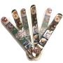 Warren London Nail Files w/Decorative Dog Images - 6 File Pack - 240 Grit for Human or Dog Use