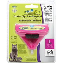 Furminator DeShedding Tool Head for Cats FURflex, All Hair Cats Over 4.5 Kg