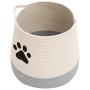 Geyecete Jar Shape Pet Toy and Accessory Storage Bin, Organizer Storage Basket for Pet Toys, Dog Toy Box Storage