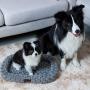 KEMULUS 20''/28''/35'' Padded Bolster Dog Crate Bed for Small Medium Large Dogs Self Warming Dog Pillow Bed Anti Slip Plush Pet Crate Pads for Cats and Dogs Mattress Sleeping Kennel Pads