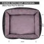 Coohom Rectangle Washable Dog Bed,Warming Comfortable Square Pet Bed Simple Design Style,Durable Dog Crate Bed for Medium Large Dogs (25 INCH, Black) Coohom Rectangle Washable Dog Bed,Warming Comfortable Square Pet Bed Simple Design Style,Durable Dog Crate Bed for Medium Large Dogs (25 INCH, Black)