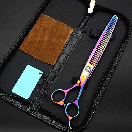 Professional Dog Grooming Scissors Dog Grooming Scissors 9 Inch 914 (Color : Colorful) Professional Dog Grooming Scissors Dog Grooming Scissors 9 Inch 914 (Color : Colorful)