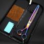 Professional Dog Grooming Scissors Dog Grooming Scissors 9 Inch 914 (Color : Colorful)