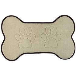 Beatrice Home Fashions Bone Shaped Feeding Mat