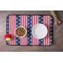 Bone Dry Stars & Stripes Patriotic Flag Ceramic Pet Bowl Bone Dry Stars & Stripes Patriotic Flag Ceramic Pet Bowl