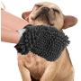 Clean Paws - Chenille Microfiber Dog Towel Mit - 9.5X7 Inches/Attractive, Durable, Super Absorbent, Washable. by Ethical Pets