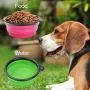 PetBonus 4-Pack Silicone Collapsible Dog Bowls, BPA Free Dishwasher Safe, Portable Foldable Expandable Travel Bowl, Food Water Feeding Cup Dish for Dogs Cats with 4 Carabiners PetBonus 4-Pack Silicone Collapsible Dog Bowls, BPA Free Dishwasher Safe, Portable Foldable Expandable Travel Bowl, Food Water Feeding Cup Dish for Dogs Cats with 4 Carabiners
