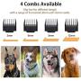 Pakolon Dog Clippers pet electrick Clippers Frequency Adjustment Low Noise USB Charging Pet Grooming Hair Clippers Kit Cat and Dog Clipper Beauty Kits Pet Nail Scissors Combs Scissors Cat Hair