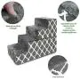 Made in USA Foldable Pet Steps/Stairs with CertiPUR-US Certified Foam for Dogs and Cats by Best Pet Supplies Made in USA Foldable Pet Steps/Stairs with CertiPUR-US Certified Foam for Dogs and Cats by Best Pet Supplies