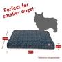 Majestic Pet Teal Native Rectangle Indoor Outdoor Pet Dog Bed with Removable Washable Cover Products