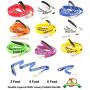 Dexil Limited Service Dog Blue Color Coded Alert Warning L XL Non Pull Dog Harness Prevents Accidents by Warning Others of Your Dog in Advance