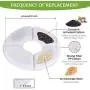 Pet Fountain Filter,Cat Water Fountain Filter,Carbon Replacement Filters for Pet Fountain,Cat and Dog Automatic Flower Water Dispenser(Pack of 8)
