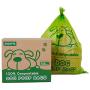 ECOOPTS 100% Compostable Dog Poop Bags Large Leak Proof Biodegradable Disposable Waste Bag, Extra Thick 0.71 Mils, ASTM D6400 and Certified Earth Friendly - 9 x 13 Inches, 240 Bags