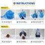 Fashion&cool Pet Pooper Scooper, Non-Breakable Pooper Scooper Especially Design for Small Dogs and Cats, High Strength Material and Durable Spring for Easy Grass and Gravel Pick Up for Kids Children