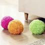 Magic Roller Ball Toy Automatic Roller Ball with 1 Rolling Ball and 4 Color Ball Cover for Dog Cat Pet Toy