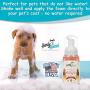 Handy Hound Coconut Ginger Almond Foaming No Rinse Shampoo for Dogs or Cats | All-Natural Dry Waterless Pet Shampoo to Safely Remove Pet Odors | 9oz/266ml, Made in USA.