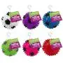 Gnawsome 2.5” Squeak & Light Soccer Ball Dog Toy - Small, Promotes Dental and Gum Health for Your Pet, Colors will vary, 2.5''