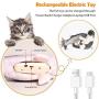 WONDAY Floppy Fish Cat Toy-Interactive Cat Toy-Realistic Plush Simulation Fish Cat Toy-Electric Fish Catnip Toys- Funny Pets Chew Bite Supplies for Cat, Kitty, Puppy, Kitten