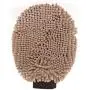 The Original Dirty Dog Grooming Mitt is Two Tools in One with Ultra Absorbent Microfiber to Quick Dry Wetness or Slobber and Flexible Silicone Brush to Massage and Detangle Fur