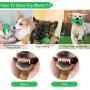 Dog Toys for Aggressive Chewers Large Breed, Squeaky Dog Toys for Medium Large Dogs, 100% Natural Rubber Molar Dog Toys, Interactive Treat Toys Dental Oral Care for Pet
