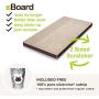 Way Basics Premium Cat Scratcher Reversible zBoard Scratch Pad Lasts 5x Longer Includes Silvervine Organic Super Catnip Available in Multiple Color