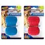 Nerf Dog Tire Feeder Dog Toy, Lightweight, Durable and Water Resistant, 4 Inches, For Medium/Large Breeds, Two Pack, Blue and Red Nerf Dog Tire Feeder Dog Toy, Lightweight, Durable and Water Resistant, 4 Inches, For Medium/Large Breeds, Two Pack, Blue and Red