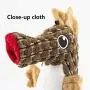 Dog toy dog ​​squeak toy chew toy pet dog stuffed toy soft shape pet toy bully make toys for aggressive chewers breed durable dog toy hide and seek dog toys indestructible dog toys interactive dog toy