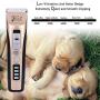 Dog Clippers -【with 2 Shaving Heads】 Pet Clippers Low Noise Rechargeable Cordless Dog Trimmers Professional Animal Grooming Shavers for Thick Hair Dogs, Cats, Rabbits and Horses (Gold3)