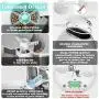 Automatic Cat Feeder, HD Camera WiFi Enabled Smart Auto Pet Feeder, Programmable Timed Dog Food Dispenser, Portion Control, Night Vision, Voice and Video Recording, App for iPhone and Android Automatic Cat Feeder, HD Camera WiFi Enabled Smart Auto Pet Feeder, Programmable Timed Dog Food Dispenser, Portion Control, Night Vision, Voice and Video Recording, App for iPhone and Android