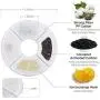 Cat Fountain Filter, Pet Water Fountain Filters, Activated Carbon and Resin Cat Flower Fountain Filter with for 54oz/1.6L Automatic Pet Fountain Cat Water Fountain Dog Water Dispenser