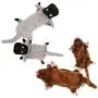 Zanies Barnyard Unstuffies Mouse Pet Toy Zanies Barnyard Unstuffies Mouse Pet Toy