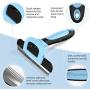 MIU COLOR Pet Grooming Kit, Professional Pet Deshedding Brush and Cat Dog Nail Clippers, Effectively Deshedding by Up to 95%, Pet Nail Clippers with Safety Guard Dogs and Cats
