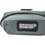 Friends Forever Dog Leash Attachment Zippered Pouch Waste Bag Dispenser with Strap for Treats Key Money ID