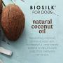 BioSilk for Dogs Silk Therapy Dog Shampoo with Organic Coconut Oil | Coconut Dog Shampoo, Sulfate and Paraben Free