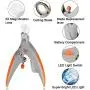 LATTOOK Illuminated Pet Nail Clipper, Trimmer Grinder Grooming Tool Care Clipper for Cats & Dogs Nails Claws, 5X Magnification Pet Nail Scissor Safe with LED Light
