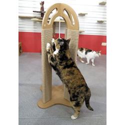 Arched Scratching Post by Catswall Design