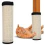 Table Leg Scratch Board, Sofa Scratcher Mat Furniture Protect Sofa Sisal Scratch Protect, White Table Leg Furniture Protection Pets for Cats