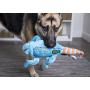 goDog Amphibianz with Chew Guard Technology Durable Plush Dog Toys with Squeakers