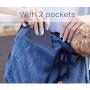 LAPOND Small Dog Cat Sling Carrier, Hands Free Pet Puppy Outdoor Travel Bag