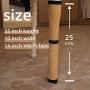 Pet Island Cat Scratching Post/Tree, Durable Sisal cat Scratcher, Scratching Post - Furniture Protector