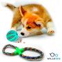 Set of 3 Interactive Dog Toys Dogs, Pet Chew Toy with Suction Cup, Pet Rope Toy, Teeth Cleaning and Feeder Dog Toy, Durable, Self-Playing, Pet Ball Toy for Tugging, Pulling, Chewing, Playing, ball dog