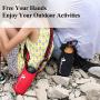 Vivaglory Water Bottle Carrier, Black+Dog Water Bottle and Black Neoprene Water Bottle