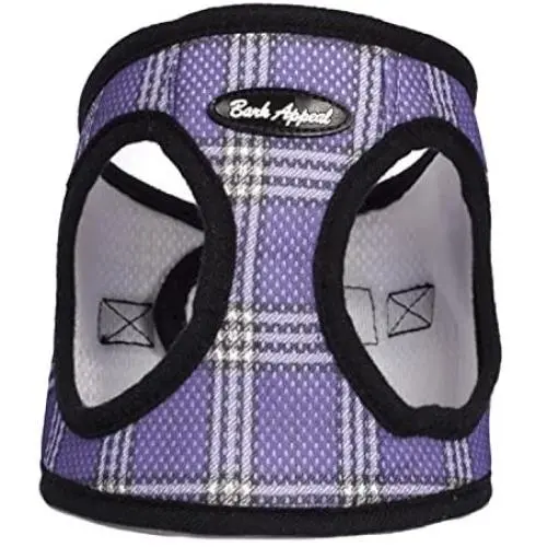 Plaid Mesh EZ Wrap Harness (Medium, Lavender) Plaid Mesh EZ Wrap Harness (Medium, Lavender)