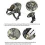 GZWER Waterproof Durable Molle Dog Harness Vest Military Tactical Service Dog Hunting Vest